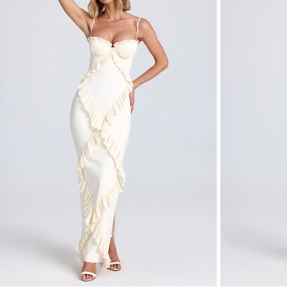 Oh Polly Kazumi Ruffle Dress